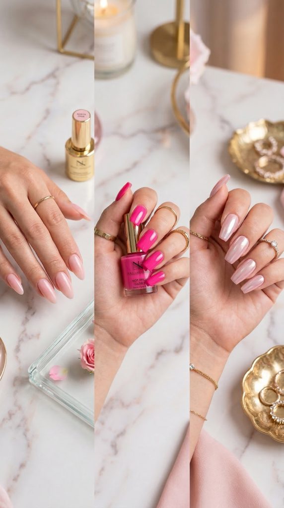 Pink Nail Designs