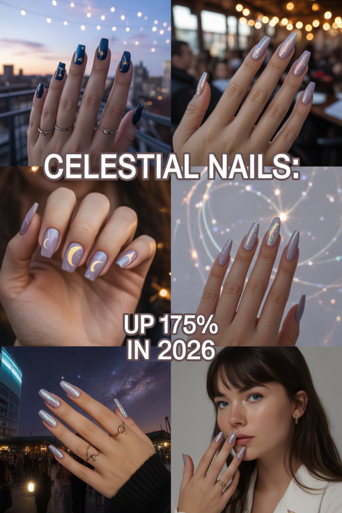 Celestial Nail Designs
