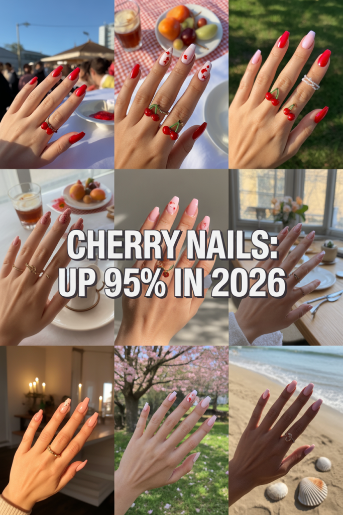 Cherry Nail Designs