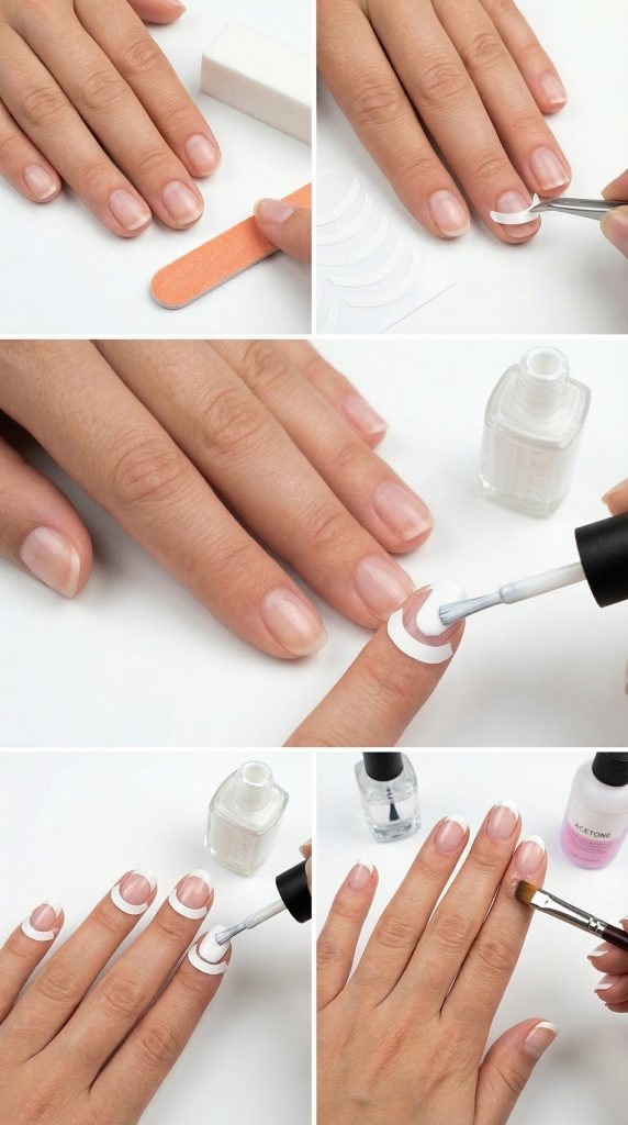 French Tip Nail Designs
