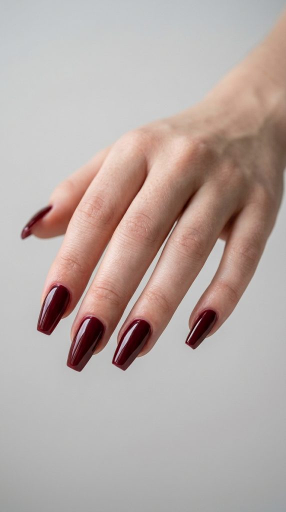 red nail designs