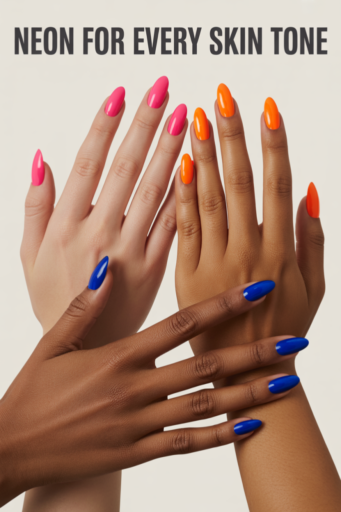 Neon Nail Designs