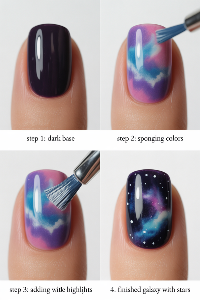 Celestial Nail Designs
