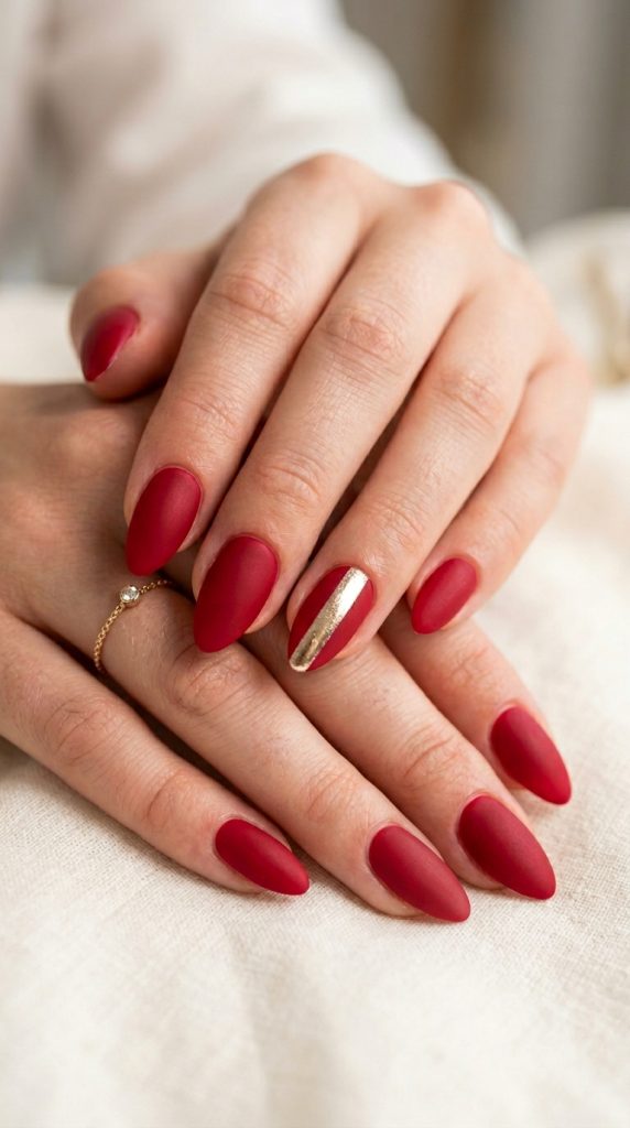 red nail designs