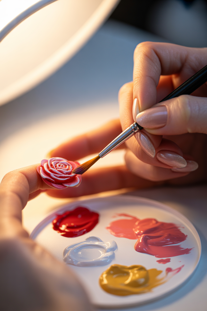 Floral Nail Designs