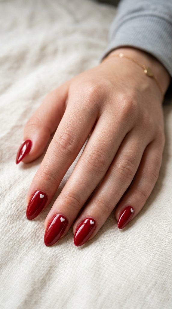 red nail designs