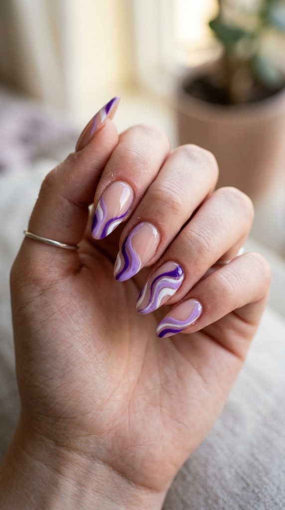 Purple Nail Designs