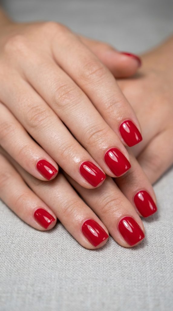 red nail designs