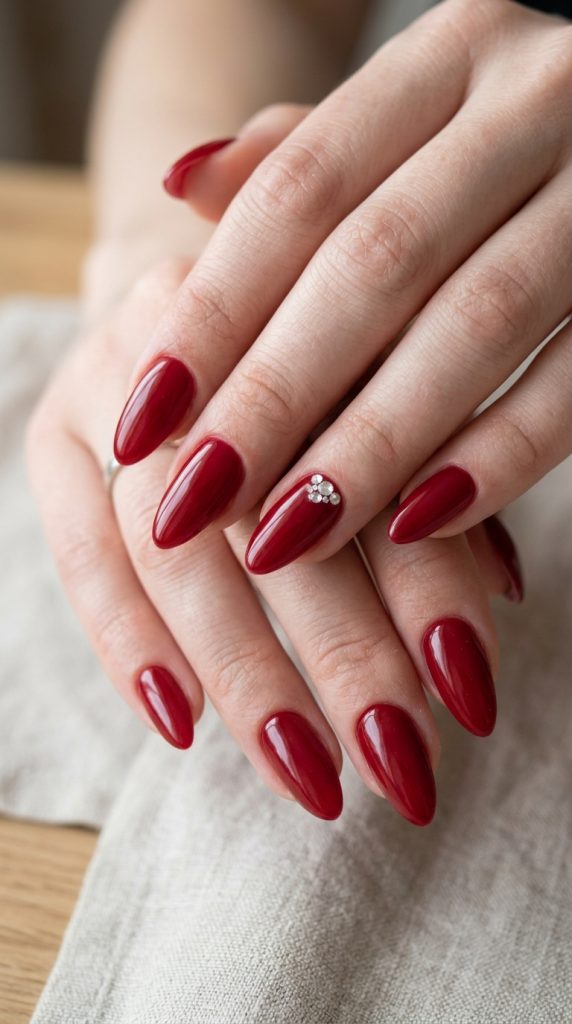 red nail designs