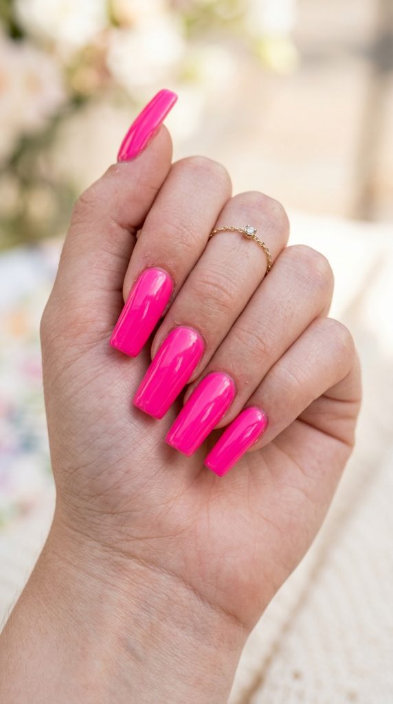 pink nail designs