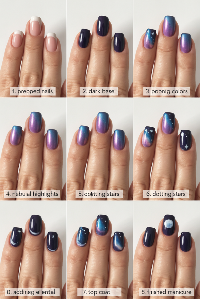 Celestial Nail Designs