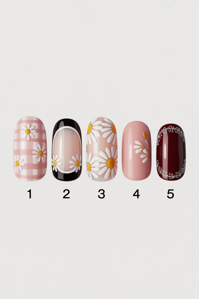 Floral Nail Designs
