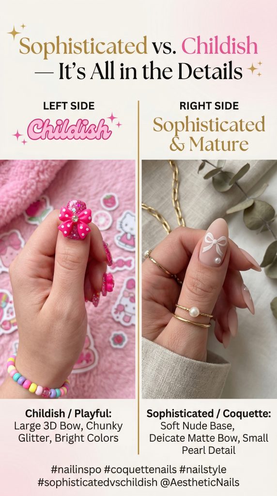 Coquette Nail Designs