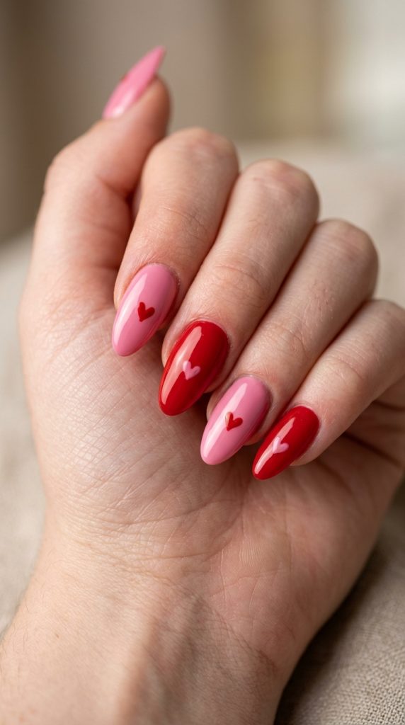 pink nail designs