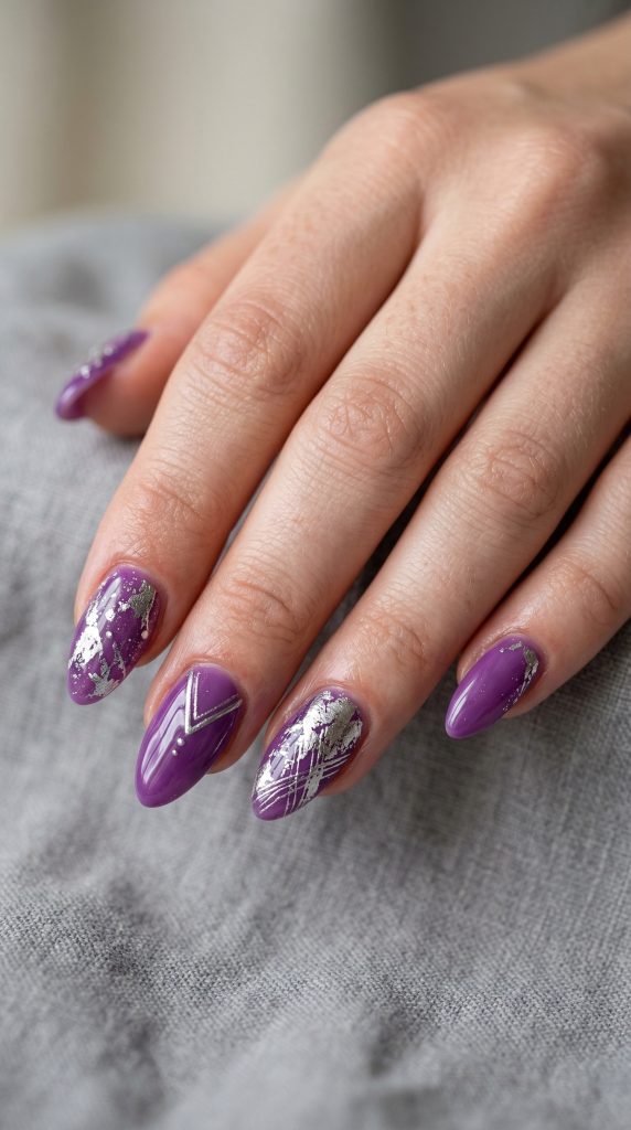 Purple Nail Designs