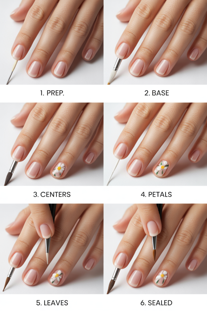 Floral Nail Designs