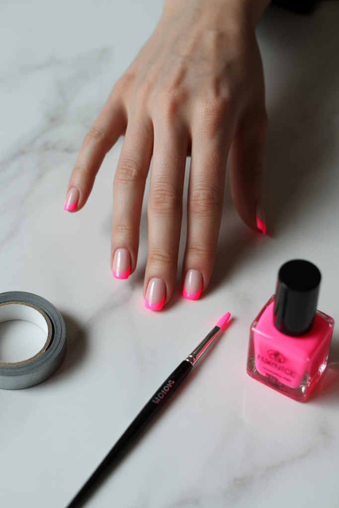 Neon Nail Designs