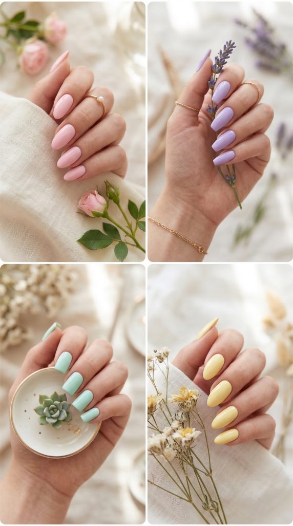pastel nail designs