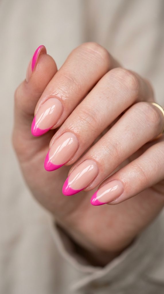 pink nail designs