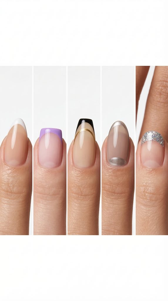 French Tip Nail Designs