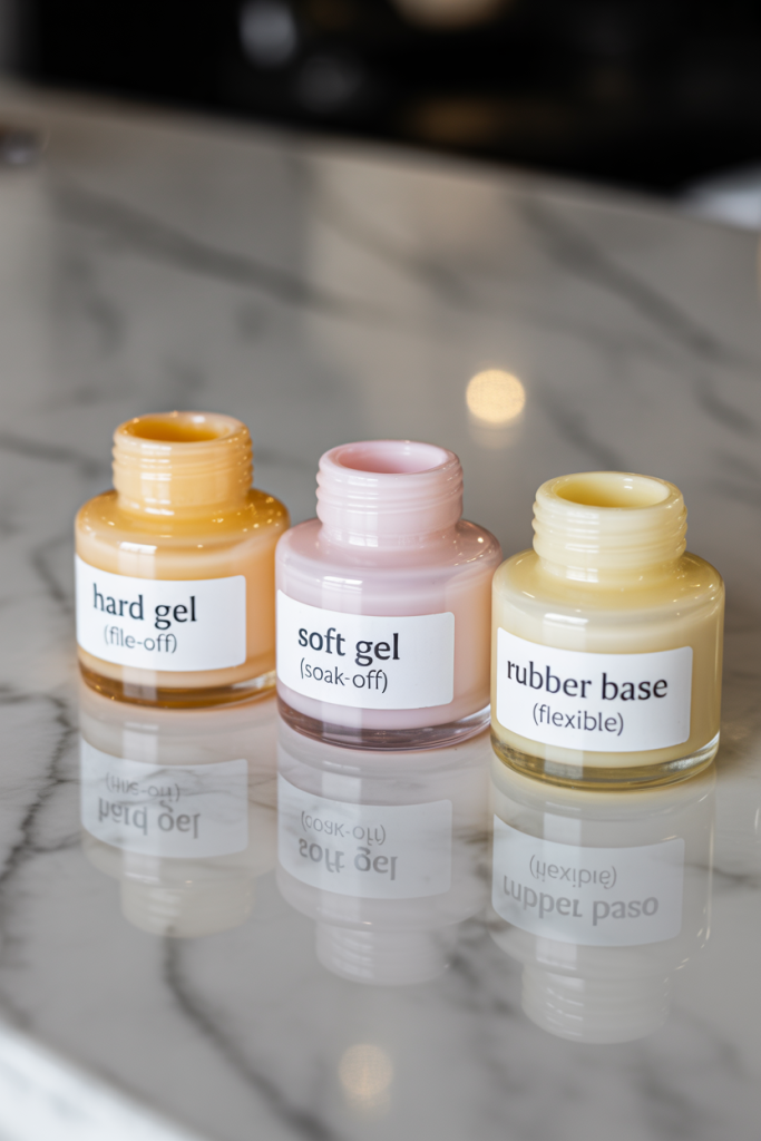 builder gel on natural nails