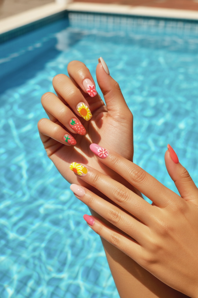 Floral Nail Designs