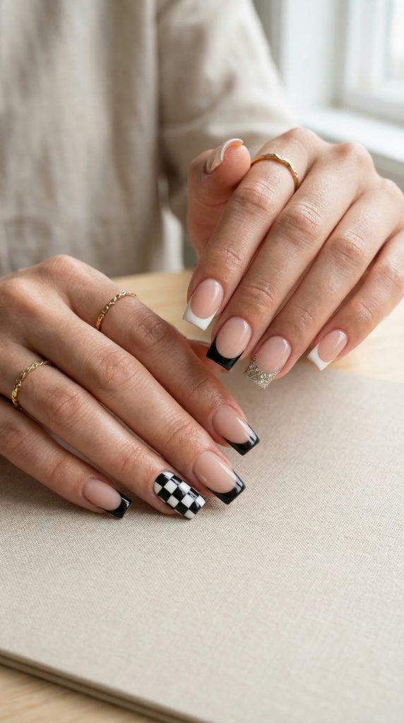 French Tip Nail Designs