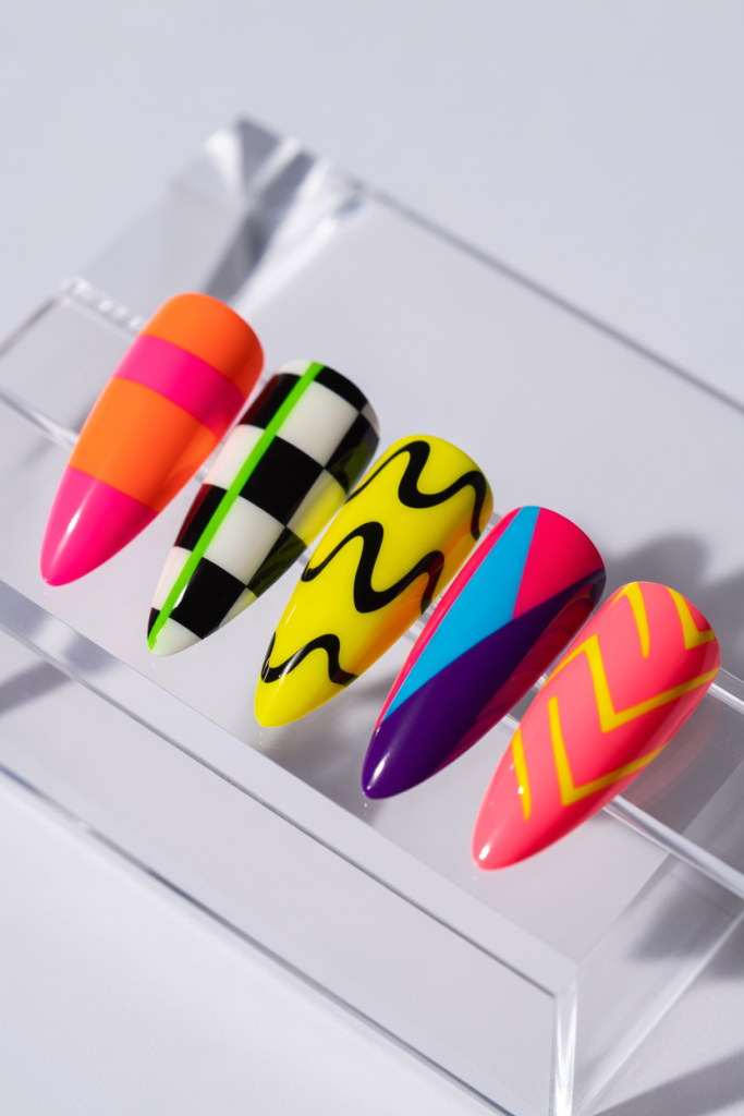 Neon Nail Designs