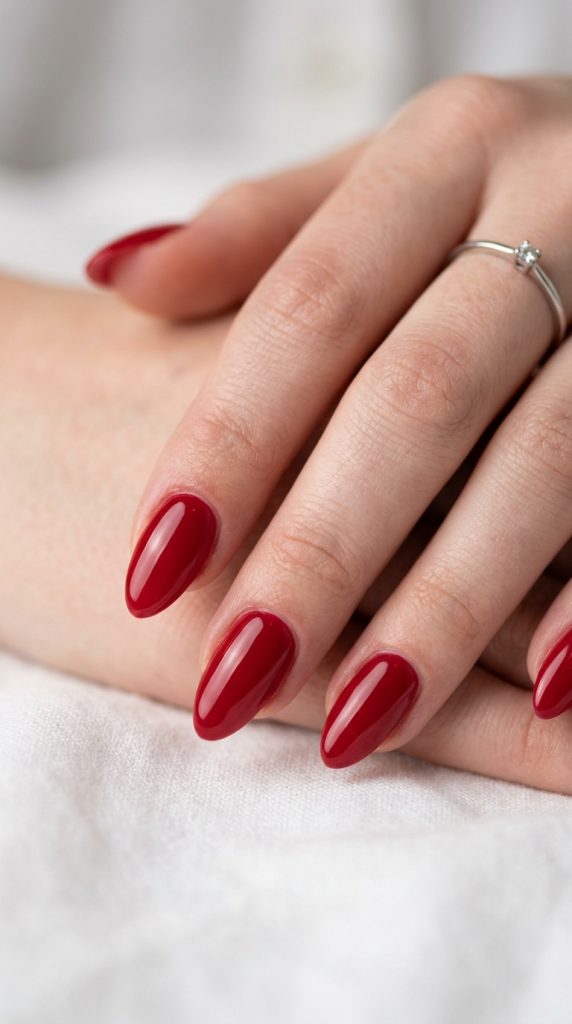 red nail designs