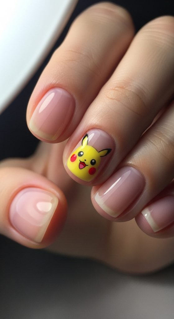 character nail art