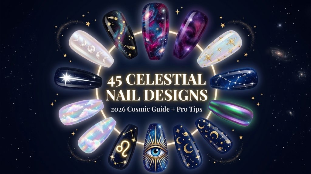 Celestial Nail Designs