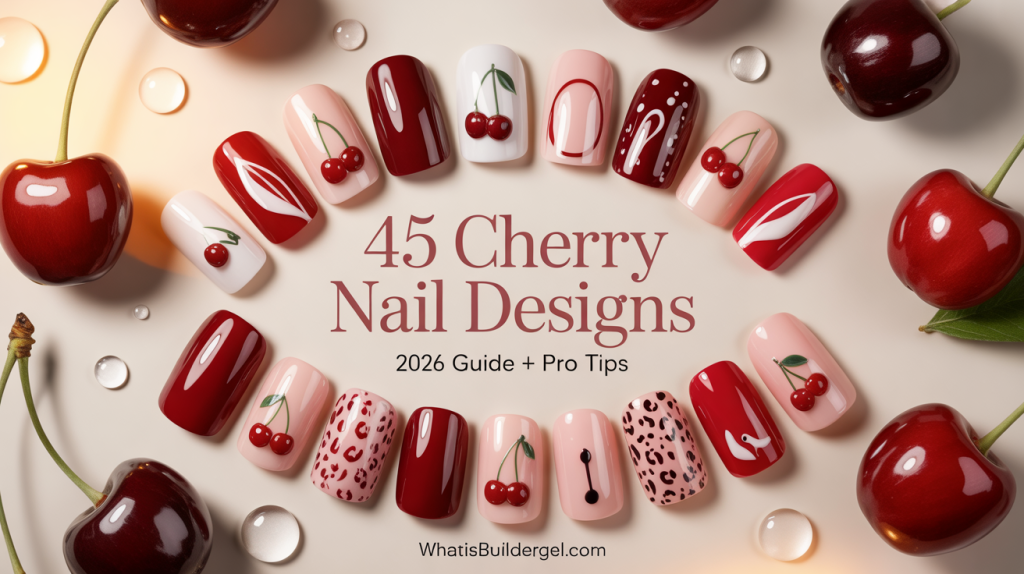 Cherry Nail Designs