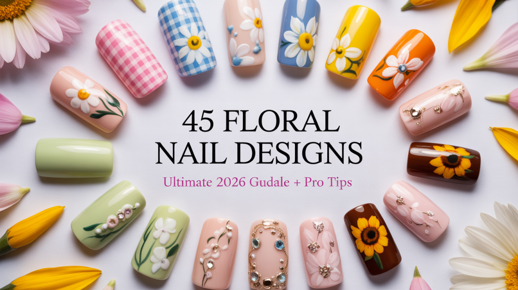 Floral Nail Designs