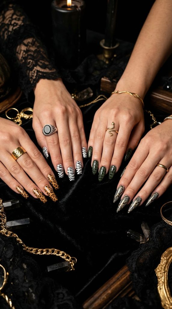 mob wife nails