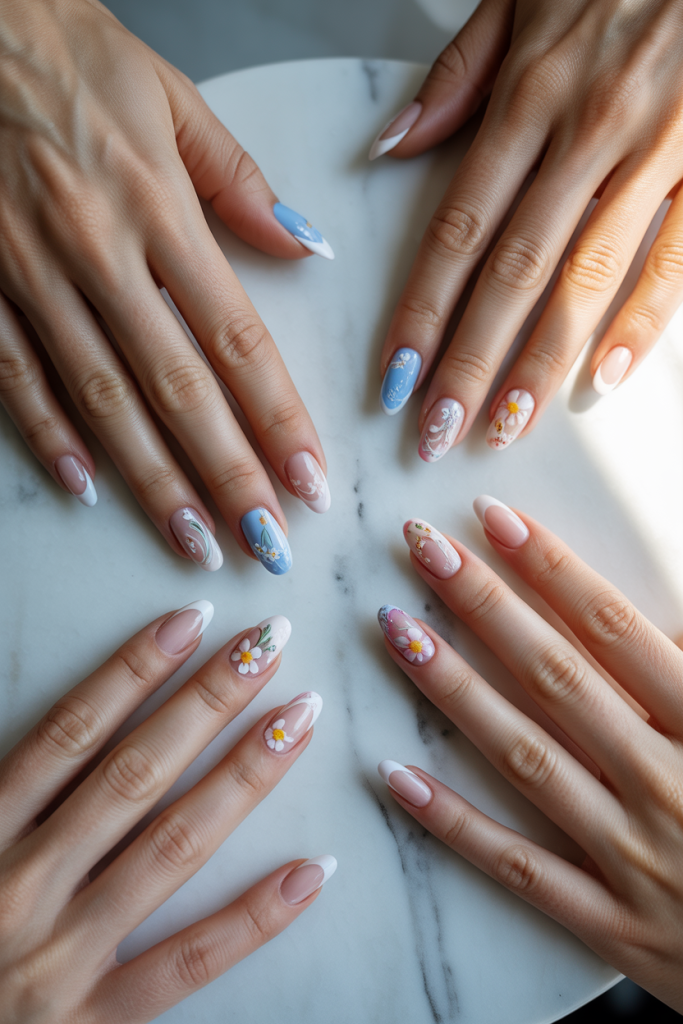 Floral Nail Designs