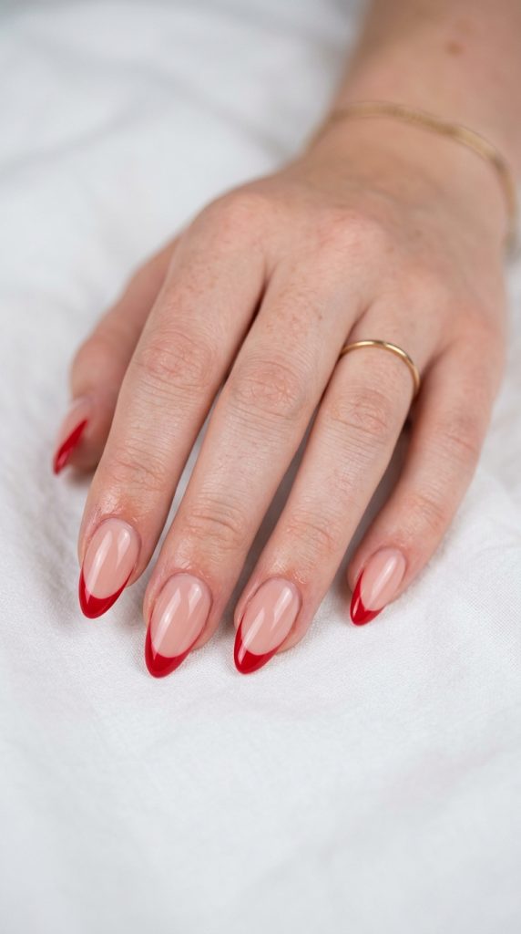red nail designs