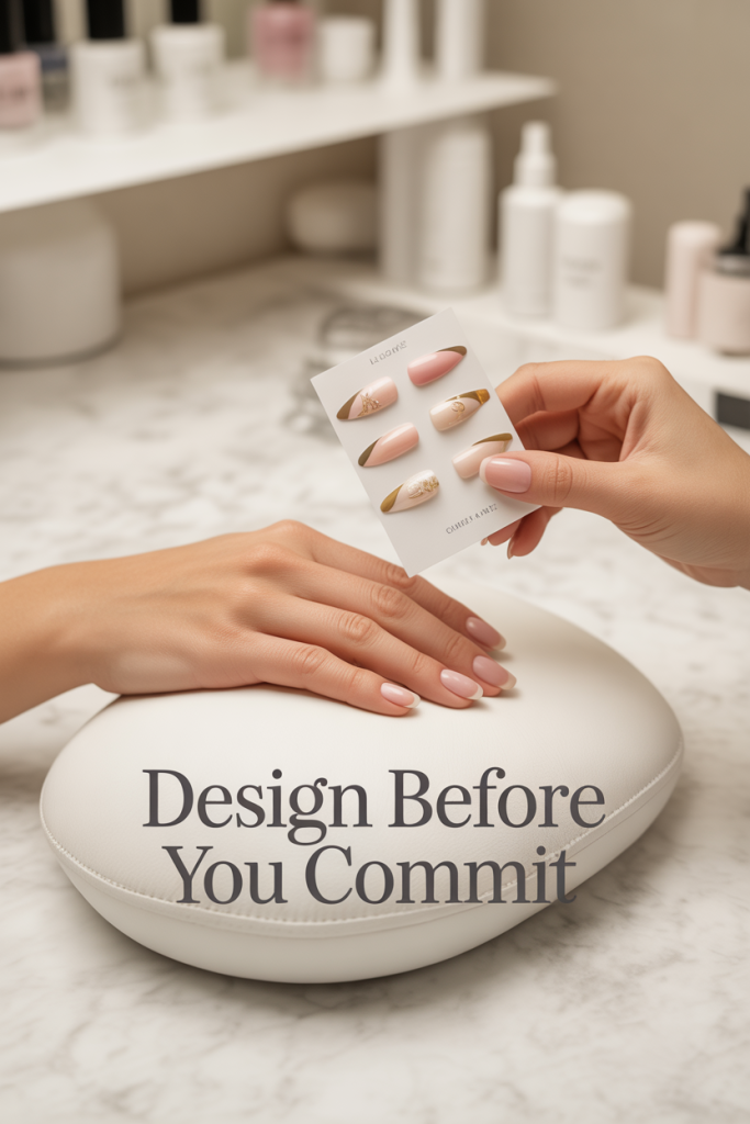 Paper nails design