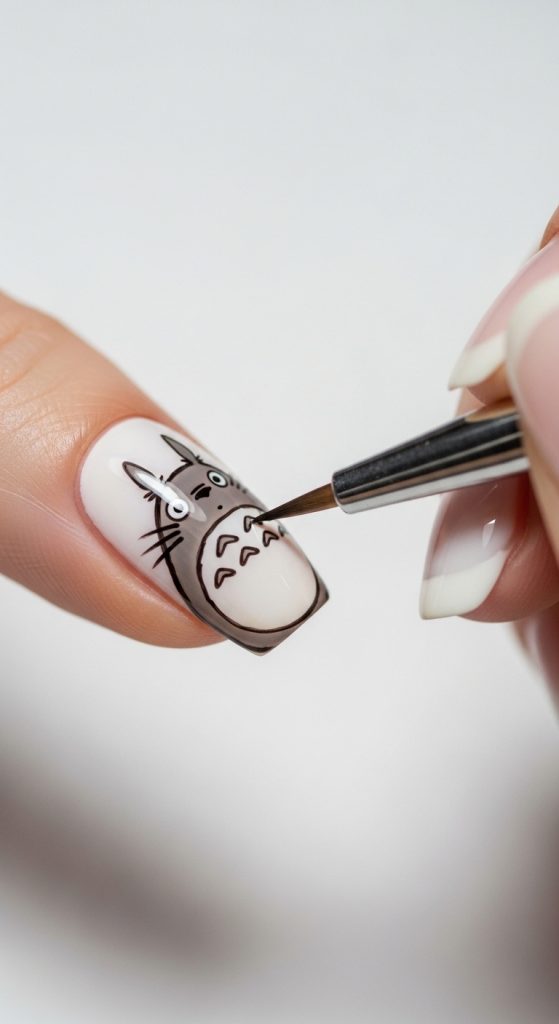 character nail art