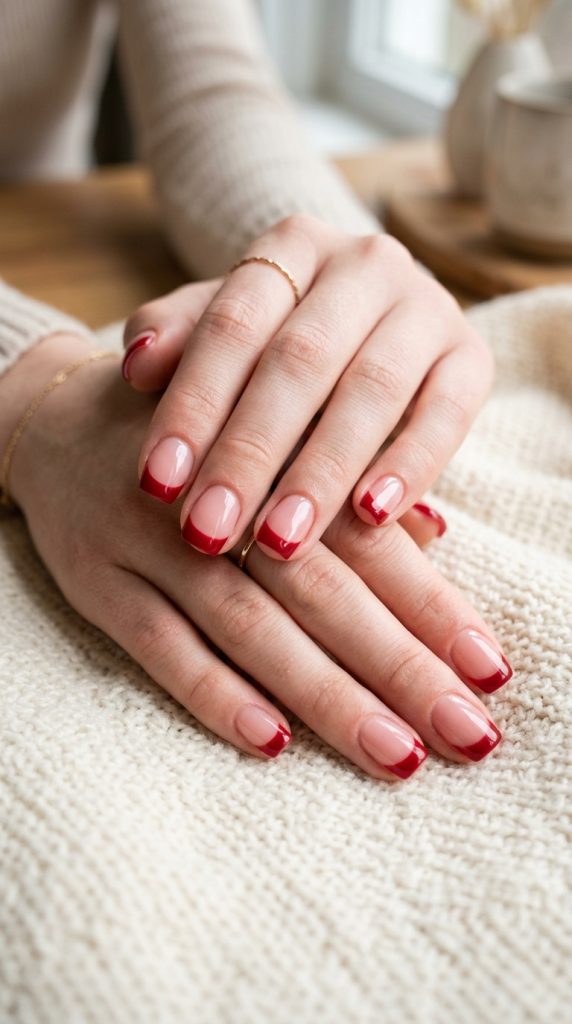 red nail designs
