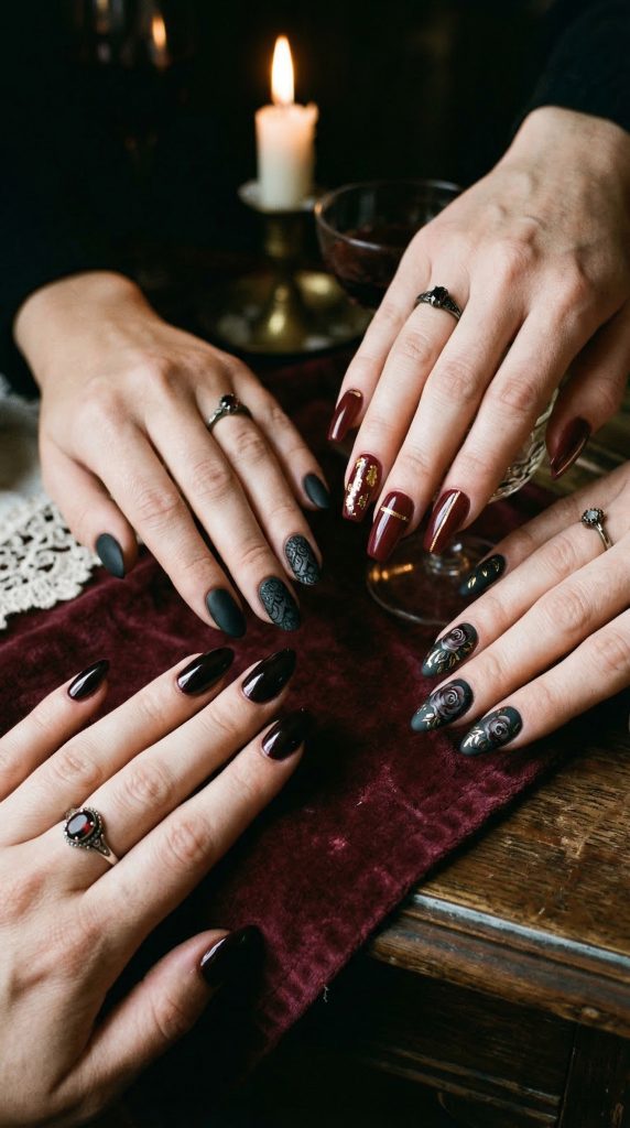 mob wife nails