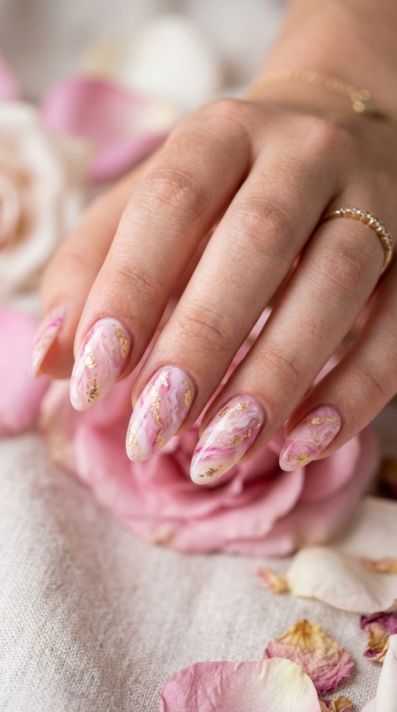 pink nail designs