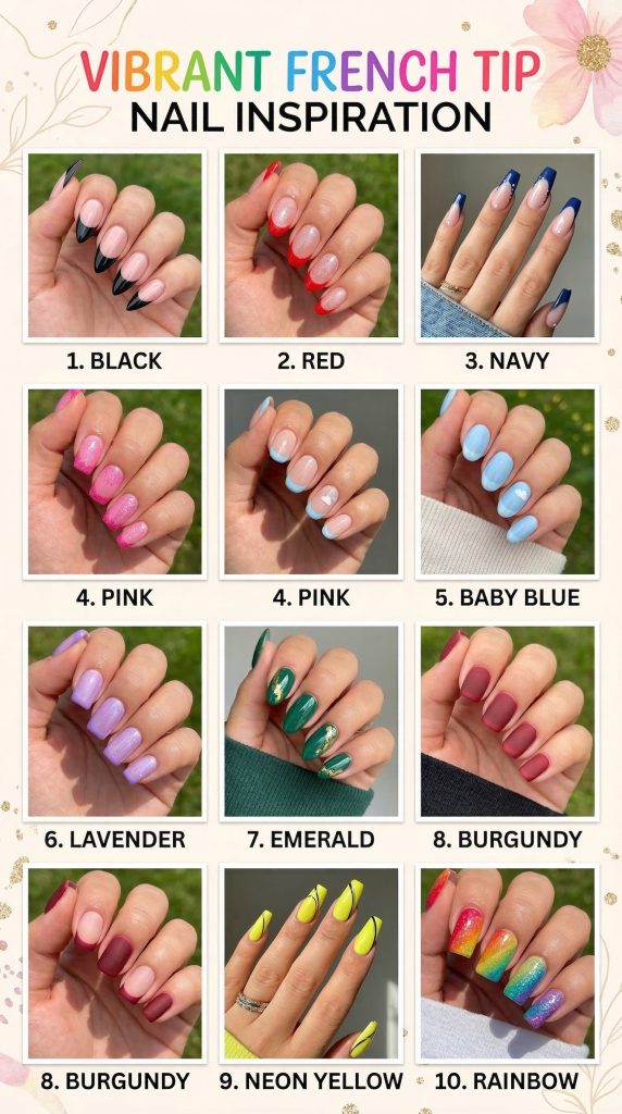 French Tip Nail Designs