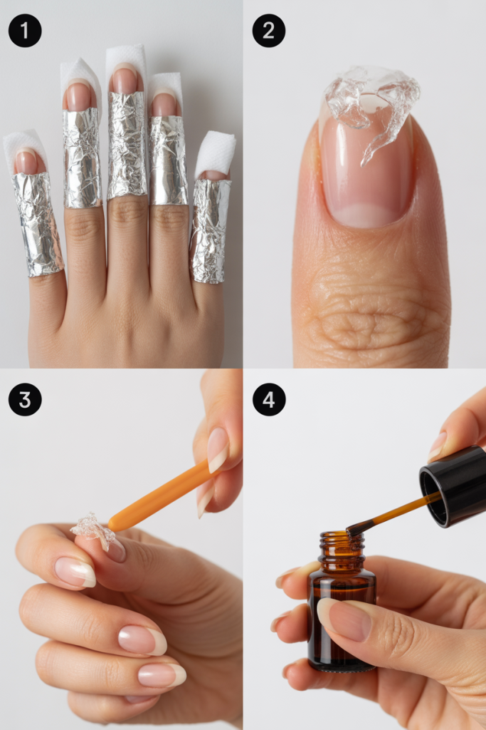 builder gel on natural nails