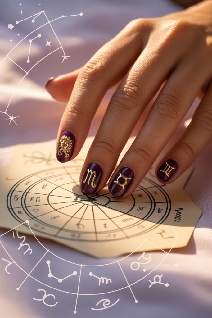 Celestial Nail Designs