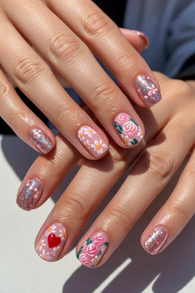 Floral Nail Designs