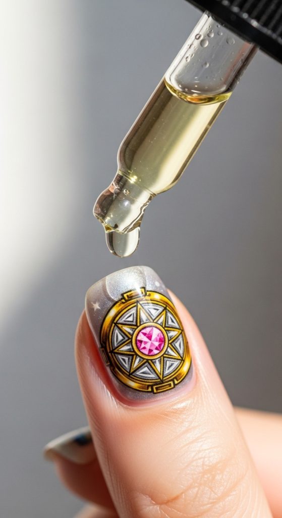character nail art