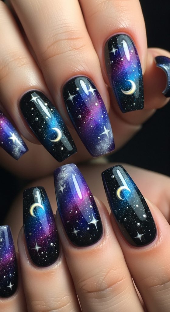 Moon Nails Design