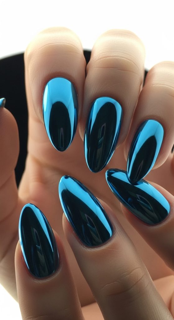 Blue Nails Designs