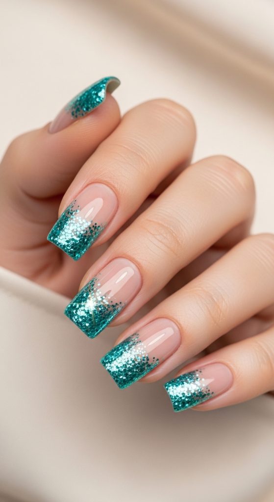 turquoise nail designs