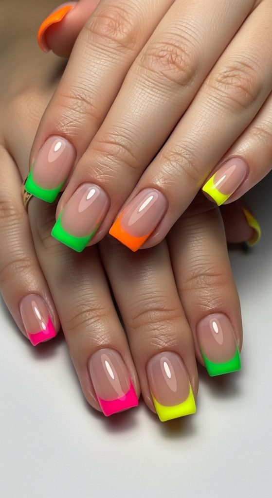 bright nail designs